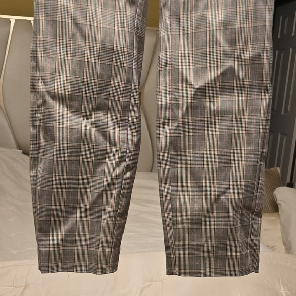 rag & bone Gray Striped Ankle Pants - Picture 4 of 16